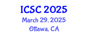 International Conference on Sociology and Criminology (ICSC) March 29, 2025 - Ottawa, Canada