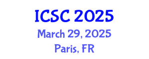 International Conference on Sociology and Criminology (ICSC) March 29, 2025 - Paris, France