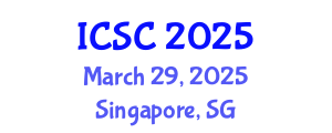 International Conference on Sociology and Criminology (ICSC) March 29, 2025 - Singapore, Singapore
