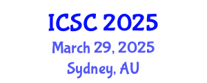 International Conference on Sociology and Criminology (ICSC) March 29, 2025 - Sydney, Australia