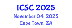 International Conference on Sociology and Criminology (ICSC) November 04, 2025 - Cape Town, South Africa