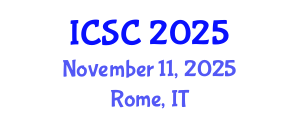 International Conference on Sociology and Criminology (ICSC) November 11, 2025 - Rome, Italy