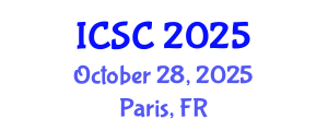 International Conference on Sociology and Criminology (ICSC) October 28, 2025 - Paris, France