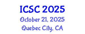 International Conference on Sociology and Criminology (ICSC) October 21, 2025 - Quebec City, Canada