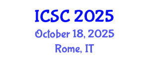 International Conference on Sociology and Criminology (ICSC) October 18, 2025 - Rome, Italy