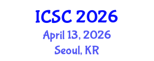 International Conference on Sociology and Criminology (ICSC) April 13, 2026 - Seoul, Republic of Korea International Conference on Sociology and Criminology (ICSC) April 13, 2026 - Seoul, Republic of Korea