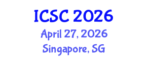 International Conference on Sociology and Criminology (ICSC) April 27, 2026 - Singapore, Singapore International Conference on Sociology and Criminology (ICSC) April 27, 2026 - Singapore, Singapore