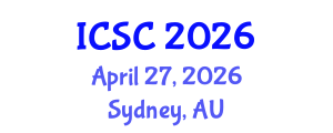 International Conference on Sociology and Criminology (ICSC) April 27, 2026 - Sydney, Australia International Conference on Sociology and Criminology (ICSC) April 27, 2026 - Sydney, Australia