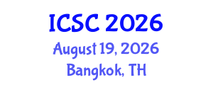 International Conference on Sociology and Criminology (ICSC) August 19, 2026 - Bangkok, Thailand International Conference on Sociology and Criminology (ICSC) August 19, 2026 - Bangkok, Thailand
