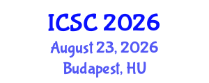International Conference on Sociology and Criminology (ICSC) August 23, 2026 - Budapest, Hungary International Conference on Sociology and Criminology (ICSC) August 23, 2026 - Budapest, Hungary