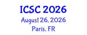 International Conference on Sociology and Criminology (ICSC) August 26, 2026 - Paris, France International Conference on Sociology and Criminology (ICSC) August 26, 2026 - Paris, France