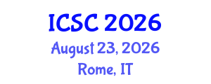 International Conference on Sociology and Criminology (ICSC) August 23, 2026 - Rome, Italy International Conference on Sociology and Criminology (ICSC) August 23, 2026 - Rome, Italy