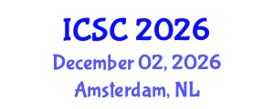 International Conference on Sociology and Criminology (ICSC) December 02, 2026 - Amsterdam, Netherlands International Conference on Sociology and Criminology (ICSC) December 02, 2026 - Amsterdam, Netherlands