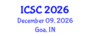 International Conference on Sociology and Criminology (ICSC) December 09, 2026 - Goa, India International Conference on Sociology and Criminology (ICSC) December 09, 2026 - Goa, India