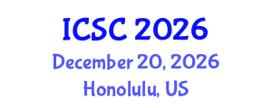 International Conference on Sociology and Criminology (ICSC) December 20, 2026 - Honolulu, United States International Conference on Sociology and Criminology (ICSC) December 20, 2026 - Honolulu, United States