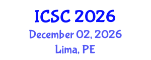 International Conference on Sociology and Criminology (ICSC) December 02, 2026 - Lima, Peru International Conference on Sociology and Criminology (ICSC) December 02, 2026 - Lima, Peru