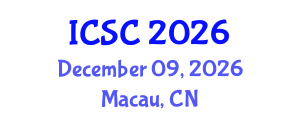 International Conference on Sociology and Criminology (ICSC) December 09, 2026 - Macau, China International Conference on Sociology and Criminology (ICSC) December 09, 2026 - Macau, China