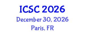 International Conference on Sociology and Criminology (ICSC) December 30, 2026 - Paris, France International Conference on Sociology and Criminology (ICSC) December 30, 2026 - Paris, France