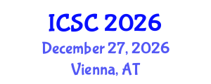 International Conference on Sociology and Criminology (ICSC) December 27, 2026 - Vienna, Austria International Conference on Sociology and Criminology (ICSC) December 27, 2026 - Vienna, Austria