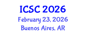 International Conference on Sociology and Criminology (ICSC) February 23, 2026 - Buenos Aires, Argentina International Conference on Sociology and Criminology (ICSC) February 23, 2026 - Buenos Aires, Argentina