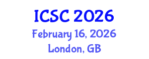 International Conference on Sociology and Criminology (ICSC) February 16, 2026 - London, United Kingdom International Conference on Sociology and Criminology (ICSC) February 16, 2026 - London, United Kingdom
