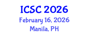 International Conference on Sociology and Criminology (ICSC) February 16, 2026 - Manila, Philippines International Conference on Sociology and Criminology (ICSC) February 16, 2026 - Manila, Philippines