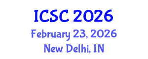 International Conference on Sociology and Criminology (ICSC) February 23, 2026 - New Delhi, India International Conference on Sociology and Criminology (ICSC) February 23, 2026 - New Delhi, India