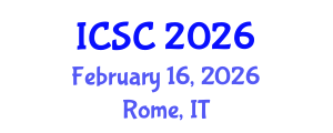 International Conference on Sociology and Criminology (ICSC) February 16, 2026 - Rome, Italy International Conference on Sociology and Criminology (ICSC) February 16, 2026 - Rome, Italy