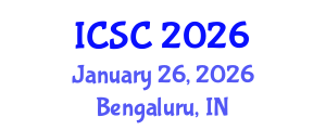 International Conference on Sociology and Criminology (ICSC) January 26, 2026 - Bengaluru, India International Conference on Sociology and Criminology (ICSC) January 26, 2026 - Bengaluru, India