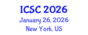 International Conference on Sociology and Criminology (ICSC) January 26, 2026 - New York, United States International Conference on Sociology and Criminology (ICSC) January 26, 2026 - New York, United States