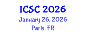 International Conference on Sociology and Criminology (ICSC) January 26, 2026 - Paris, France International Conference on Sociology and Criminology (ICSC) January 26, 2026 - Paris, France