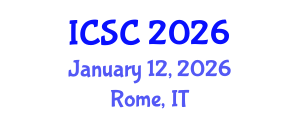 International Conference on Sociology and Criminology (ICSC) January 12, 2026 - Rome, Italy International Conference on Sociology and Criminology (ICSC) January 12, 2026 - Rome, Italy