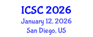 International Conference on Sociology and Criminology (ICSC) January 12, 2026 - San Diego, United States International Conference on Sociology and Criminology (ICSC) January 12, 2026 - San Diego, United States