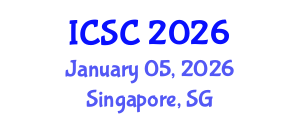 International Conference on Sociology and Criminology (ICSC) January 05, 2026 - Singapore, Singapore International Conference on Sociology and Criminology (ICSC) January 05, 2026 - Singapore, Singapore