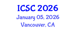 International Conference on Sociology and Criminology (ICSC) January 05, 2026 - Vancouver, Canada International Conference on Sociology and Criminology (ICSC) January 05, 2026 - Vancouver, Canada