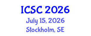 International Conference on Sociology and Criminology (ICSC) July 15, 2026 - Stockholm, Sweden International Conference on Sociology and Criminology (ICSC) July 15, 2026 - Stockholm, Sweden
