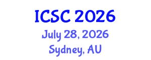 International Conference on Sociology and Criminology (ICSC) July 28, 2026 - Sydney, Australia International Conference on Sociology and Criminology (ICSC) July 28, 2026 - Sydney, Australia