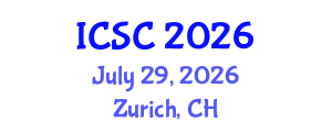 International Conference on Sociology and Criminology (ICSC) July 29, 2026 - Zurich, Switzerland International Conference on Sociology and Criminology (ICSC) July 29, 2026 - Zurich, Switzerland