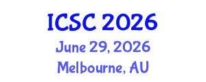 International Conference on Sociology and Criminology (ICSC) June 29, 2026 - Melbourne, Australia International Conference on Sociology and Criminology (ICSC) June 29, 2026 - Melbourne, Australia