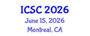 International Conference on Sociology and Criminology (ICSC) June 15, 2026 - Montreal, Canada International Conference on Sociology and Criminology (ICSC) June 15, 2026 - Montreal, Canada