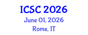 International Conference on Sociology and Criminology (ICSC) June 01, 2026 - Rome, Italy International Conference on Sociology and Criminology (ICSC) June 01, 2026 - Rome, Italy