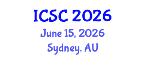 International Conference on Sociology and Criminology (ICSC) June 15, 2026 - Sydney, Australia International Conference on Sociology and Criminology (ICSC) June 15, 2026 - Sydney, Australia