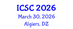 International Conference on Sociology and Criminology (ICSC) March 30, 2026 - Algiers, Algeria International Conference on Sociology and Criminology (ICSC) March 30, 2026 - Algiers, Algeria