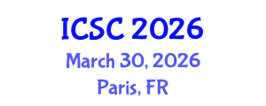 International Conference on Sociology and Criminology (ICSC) March 30, 2026 - Paris, France International Conference on Sociology and Criminology (ICSC) March 30, 2026 - Paris, France