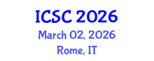 International Conference on Sociology and Criminology (ICSC) March 02, 2026 - Rome, Italy International Conference on Sociology and Criminology (ICSC) March 02, 2026 - Rome, Italy