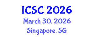 International Conference on Sociology and Criminology (ICSC) March 30, 2026 - Singapore, Singapore International Conference on Sociology and Criminology (ICSC) March 30, 2026 - Singapore, Singapore