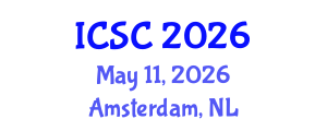International Conference on Sociology and Criminology (ICSC) May 11, 2026 - Amsterdam, Netherlands International Conference on Sociology and Criminology (ICSC) May 11, 2026 - Amsterdam, Netherlands