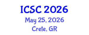 International Conference on Sociology and Criminology (ICSC) May 25, 2026 - Crete, Greece International Conference on Sociology and Criminology (ICSC) May 25, 2026 - Crete, Greece