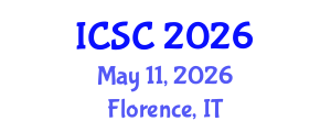 International Conference on Sociology and Criminology (ICSC) May 11, 2026 - Florence, Italy International Conference on Sociology and Criminology (ICSC) May 11, 2026 - Florence, Italy