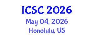International Conference on Sociology and Criminology (ICSC) May 04, 2026 - Honolulu, United States International Conference on Sociology and Criminology (ICSC) May 04, 2026 - Honolulu, United States